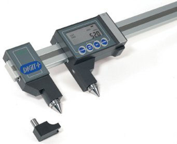 Digital-Schieblehre DIGIT+universal für lineare Innen- und Außenmaße, Bohrlochabstände 1000 mm, 1500 mm, 2000 mm und 2500 mm