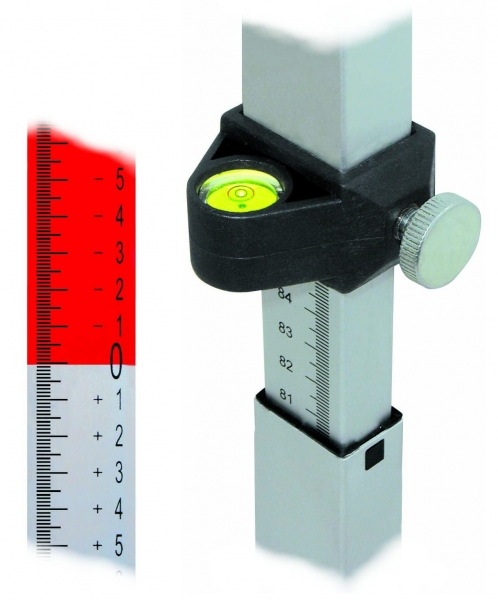 GeoFennel TN 20-Kombi, Flexi Messlatte bis 240cm für Messungen mit Rotationslaser -Laserlatte